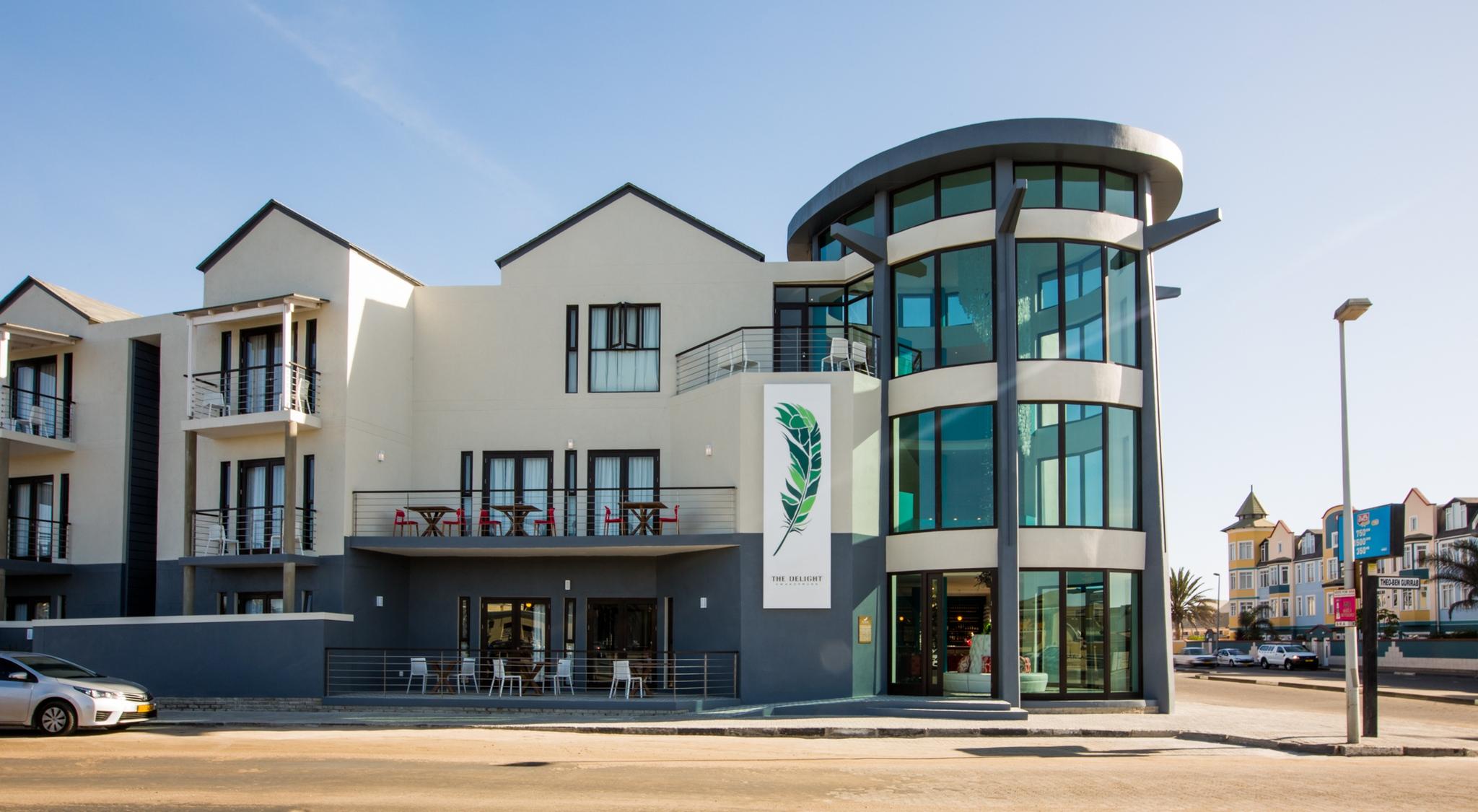 Hotel The Delight Swakopmund Esterno foto